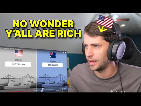 American reacts to America VS Australia 10 Facts 😲