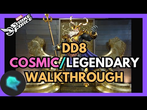 DD8 Cosmic Legendary Walkthrough | Marvel Strike Force | MSF
