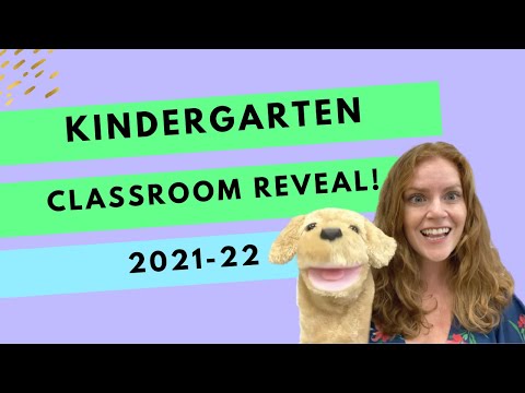 Kindergarten Classroom Reveal!