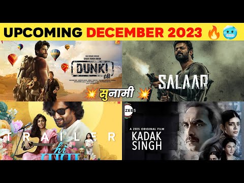 11 Upcoming Movies And Web Series In December 2023 (Hindi) | Upcoming Bollywood & South Indian Films