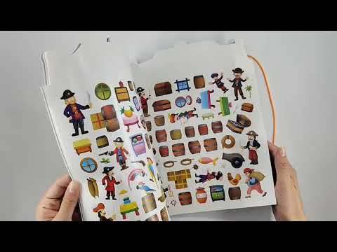 Knjiga sa 350 nalepnica: GUSARSKI BROD