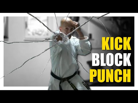 Kiza Mae Geri Combo 1 - Home Dojo Karate Fitness