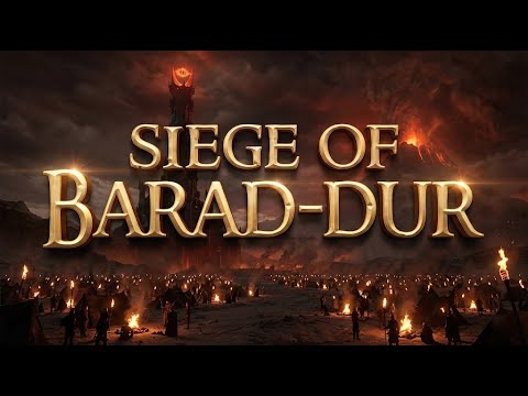The Seven Year Siege of Barad-dûr: Breaking the Dark Tower | LOTR LORE #Lordoftherings