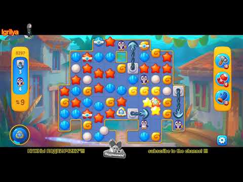 Fishdom level 8296, 8297, 8298 / Фишдом уровень 8296, 8297, 8298