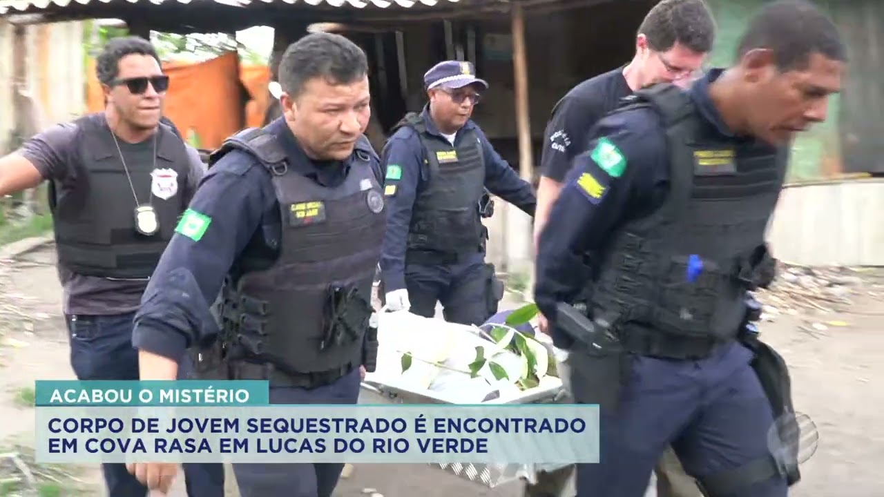 CORPO DE JOVEM SEQUESTRADO É ENCONTRADO EM COVA RASA EM LUCAS DO RIO VERDE