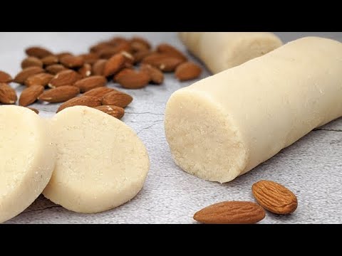Recette pâte d'amande sans oeufs ! Recette minute