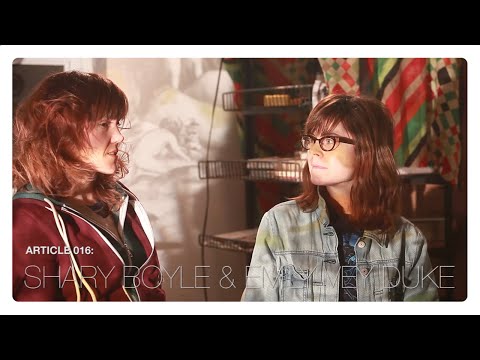 ARTICLE 016: Shary Boyle & Emily Vey Duke