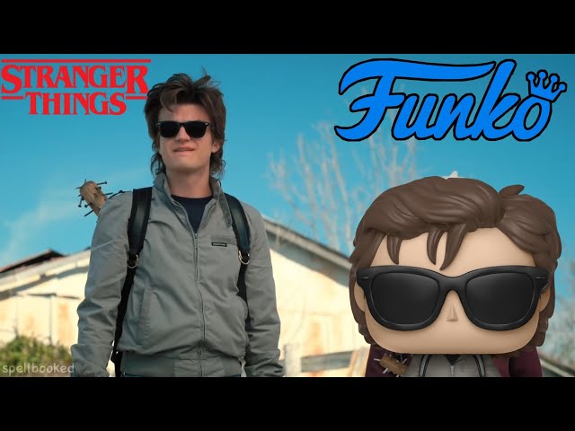 Vídeo relacionado con POP Funko Stranger Things - Steve Harrington con Gafas de Sol Figura de Vinilo (Incluye Funda Protectora Compatible Box), Multicolor, 3.75 Pulgadas