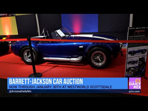 Cruise on Over to the Barrett Jackson Collector Car Auction at WestWorld of Scottsdale