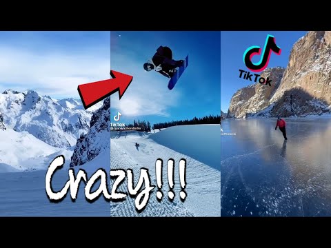 Winter Sports on Tiktok!! Best of Trending Hashtag Winter Sports