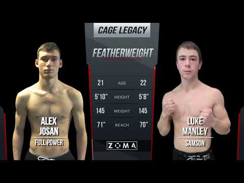 Alex Josan (Full Power) V Luke Manley (Samson) - Cage Legacy 14