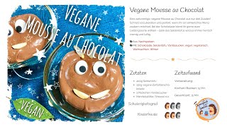Vegane Mousse au Chocolat - so leckerer Nachtisch (Rezept) von Familie kocht
