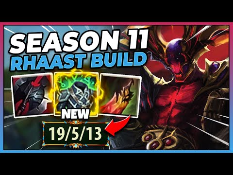 NEW SEASON 11 Rhaast Build Makes Kayn An Unstoppable Giga Tank! - League of Legends