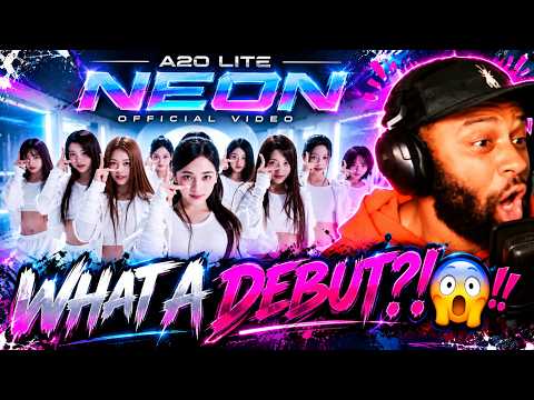 A2O LITE 'NEON' Official Video [REACTION] 🐺 THE NEXT BIG K-POP GROUP IS HERE