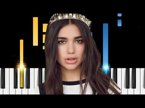 Dua Lipa - New Rules - Piano Tutorial / Piano Cover