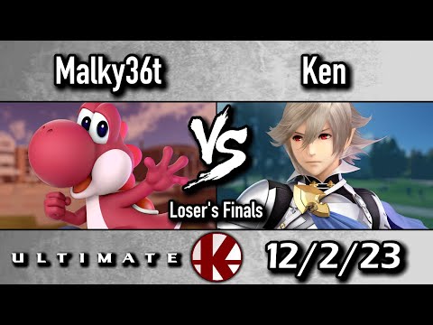 Malky36t (Yoshi/Lucina) vs. Ken (Corrin) - Loser's Finals
