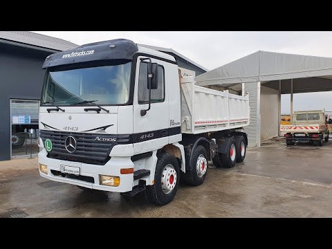 MERCEDES BENZ ACTROS 4143 8x4 meiller tipper - FIŠ TRUCKS SLOVENIA