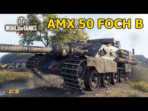 AMX 50 Foch B is a Beast 10K Damage - World of Tanks