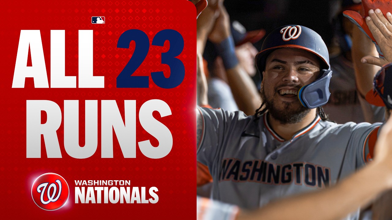 ALL 23 RUNS! Nationals offense comes out of the All-Star Break FIRING 🔥 | MLB Highlights