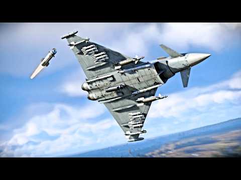 Top Tier Combo 🇬🇧 Challenger 2 Black Night + Typhoon GR.4 Dominate the Battlefield! (War Thunder)