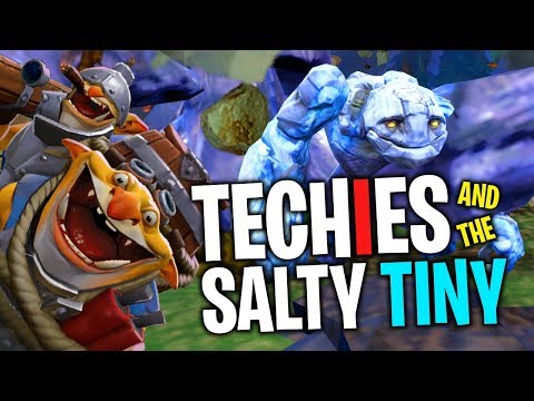 Techies and the Salty Tiny - DotA 2