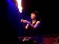 Coney Island Sideshow S Angelica Eating Fire 2 09