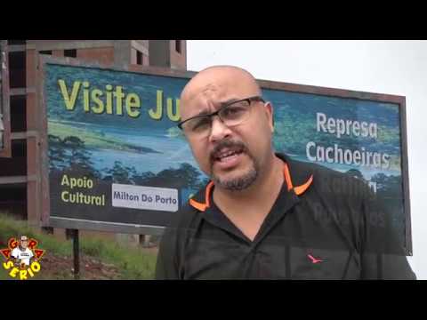 Milton do Porto apaixonado por Juquitiba é o responsável pelo OutDoor na Br 116 no Embu das Artes com a Mensagem “ Conheça Juquitiba”