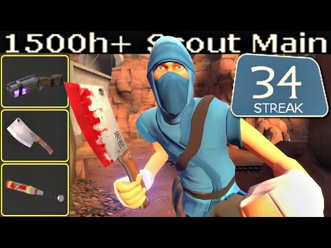 What 1500+ hours of Scout experience looks like (TF2 Gameplay)