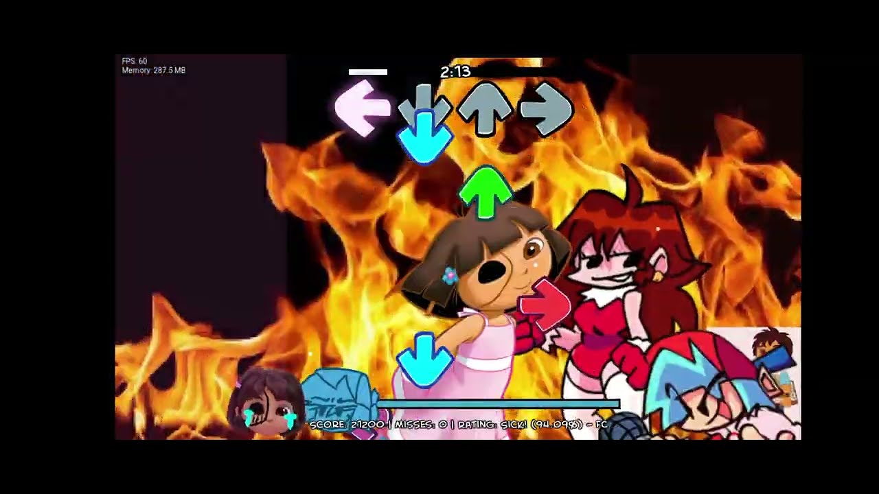 FNF VS THE DORA EXPLORER ANDROID OTIMIZADO #fnf