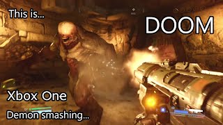 This is Doom for the XBOX One