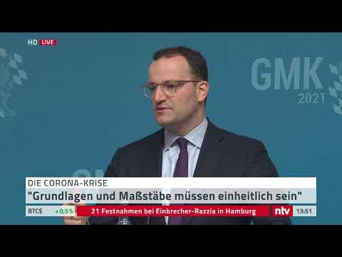Corona LIVE: Abschluss-Pressekonferenz nach der Gesundheitsministerkonferenz
