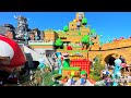 NEW Full Super Nintendo World Land Tour At Universal Studios 2022 World Of Mario In Real Life