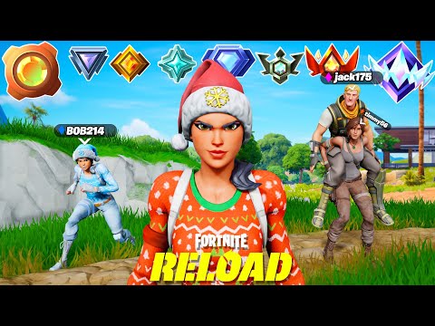 Unranked to UNREAL Reload Speedrun But I Can Only Play Squads Fill…