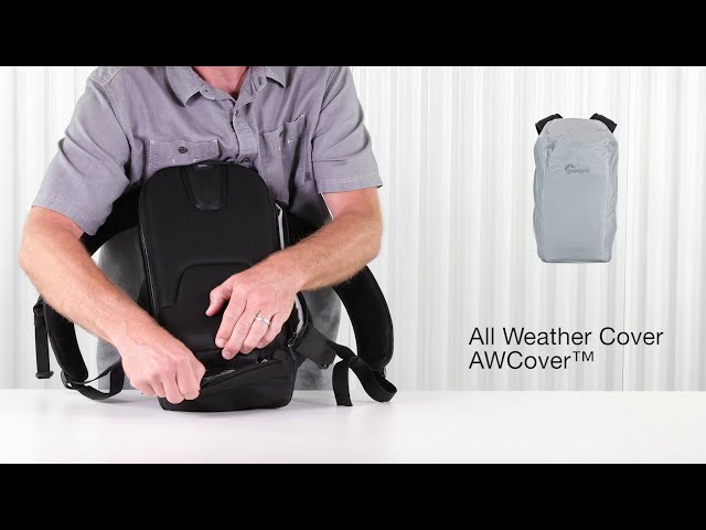 Vídeo relacionado con Lowepro Flipside 200 AW II Mochila para cámara, adecuada para cámaras sin espejo, drones compactos, DSLR con objetivo, objetivos adicionales, negro, LP37125-PWW