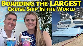 Boarding the LARGEST Cruise Ship in the World - Star of the Seas Day 1 - Royal Caribbean 2026