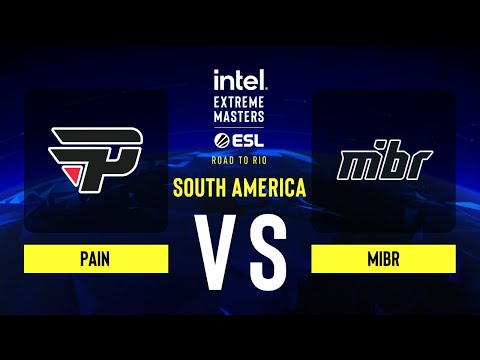 paiN vs. MIBR - Map 1 [Dust2] - IEM Road to Rio 2022 South America Open Qualifier 1