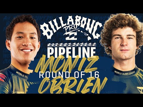 Seth Moniz vs Liam O'Brien | Billabong Pro Pipeline 2023 - Round of 16 Heat Replay