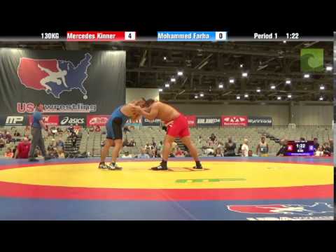B Division 130KG - Mercedes Kinner vs. Mohammed Farha