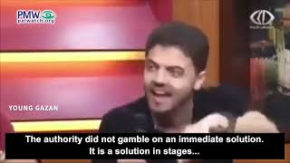 Young Gazan explaining about Palestinian terror education