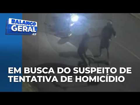 Homem é abordado e esfaqueado em avenida de Sarandi, no PR; novas imagens do crime
