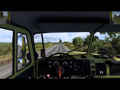 LIAZ tandemes kamion hungary map euro truck simulator 2 1.43
