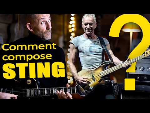 STING - how does he compose?