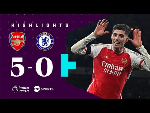 Havertz Haunts Former Side 👻🔴 | Arsenal 5-0 Chelsea | Premier League Highlights