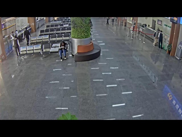 南竿航空站外候機室動態