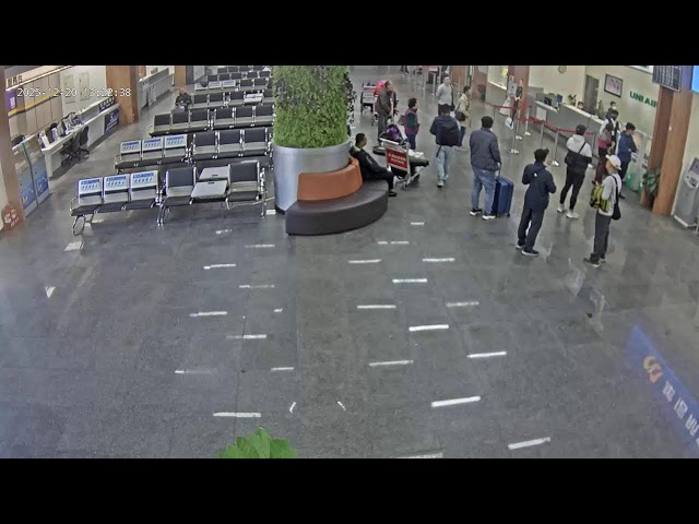南竿航空站外候機室動態
