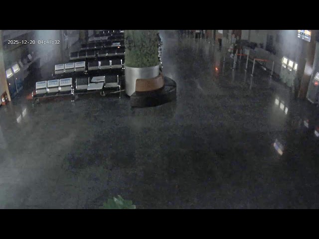 南竿航空站外候機室動態