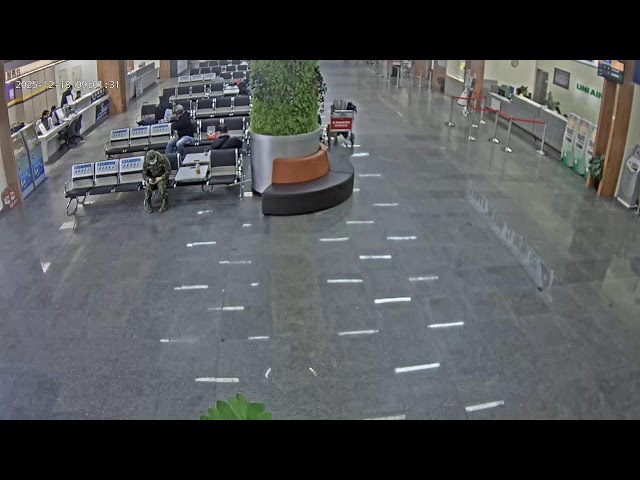 南竿航空站外候機室動態