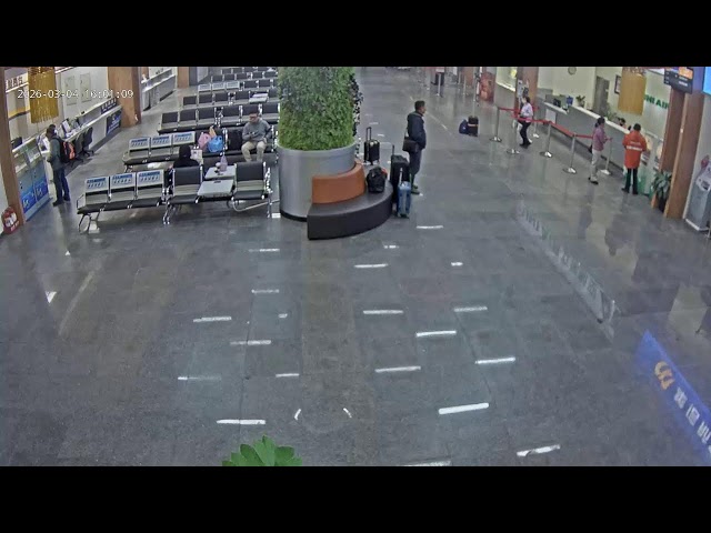 南竿航空站外候機室動態