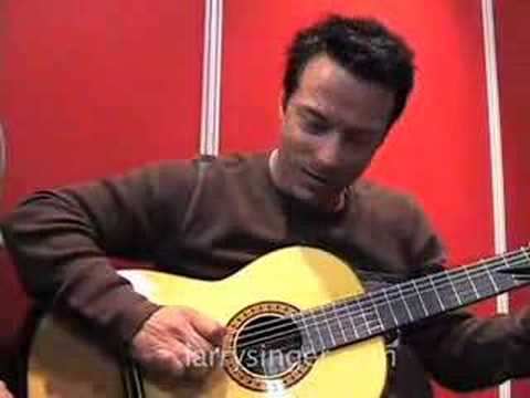 Peter Distefano gets an acoustic guitar