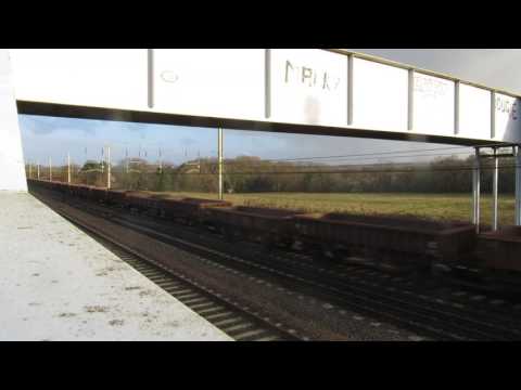 Freightliner 66955 (66548 rear) - 6Y90 Engineer's working, Balshaw Lane 11.1.17